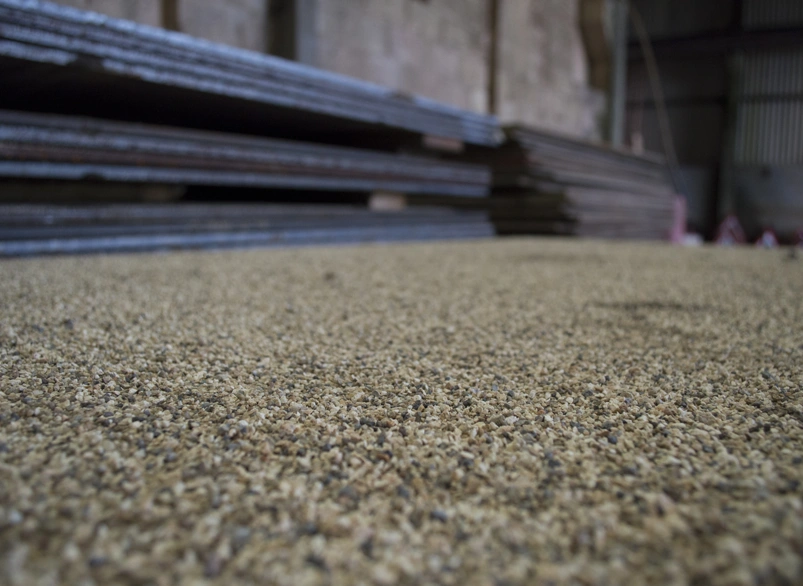 Anti-slip Road Plates with a gravel texture