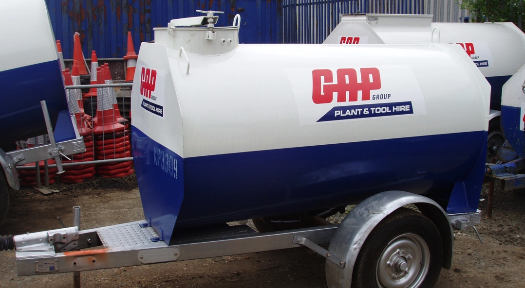 Water Bowsers 250G Road Tow Bowser Supply MH1000P GAP Group