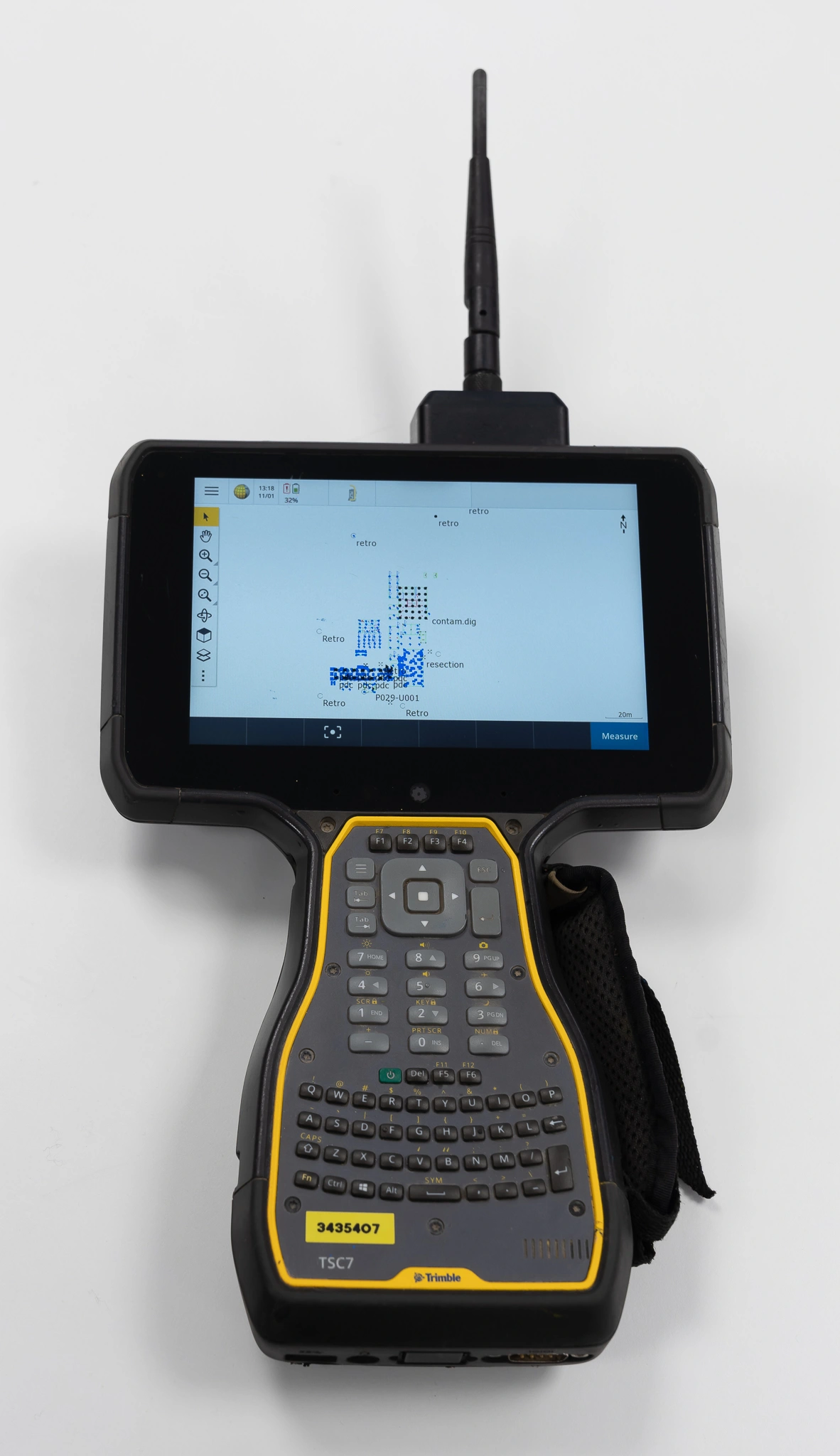 brotect Pellicola Protettiva Vetro per Trimble TSC7 Controller Protezione Schermo (3 Pezzi) [Durezza Estrema 9H, Chiaro